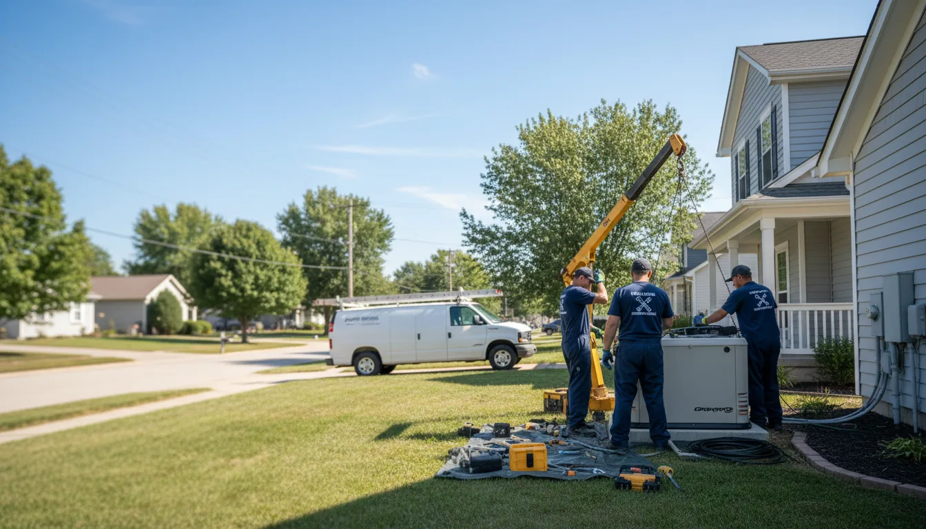 Generator Installation in Vancleave, MS near me